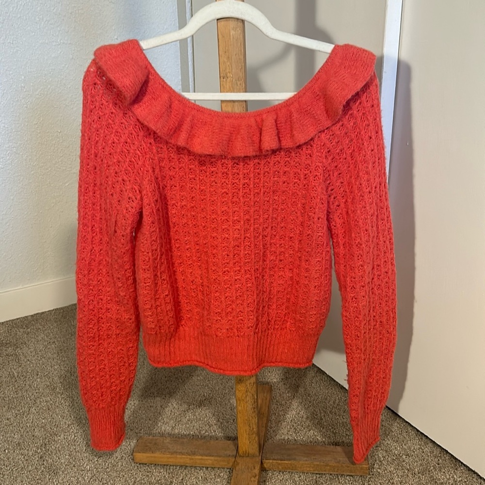 Anthropologie knit sweater size extra small.